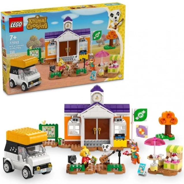 Lego animal crossing: concertul lui kk în piața centrală