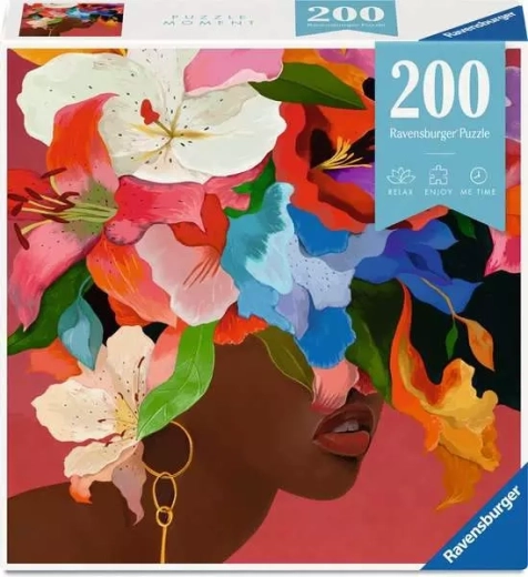 Puzzle RAVENSBURGER Moment Cap de crin floral 200 piese