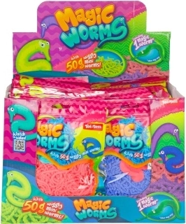 Viermișori magici 15 cm – truc amuzant pentru copii