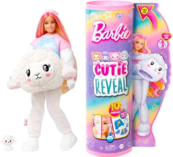 Barbie Cutie Reveal Cosy Cute Tees păpușă oiță
