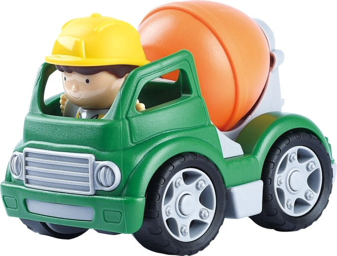 Playgo vehicul de construcții cu figurină