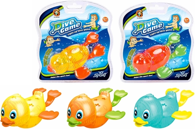Rățușcă de scufundare Sparkys cu lumină (3 tipuri)