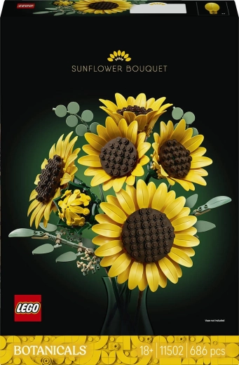 Buchet de floarea-soarelui LEGO Botanicals