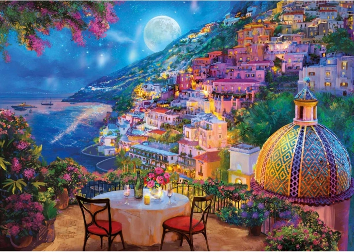 Educa puzzle Positano nocturn 2000 piese
