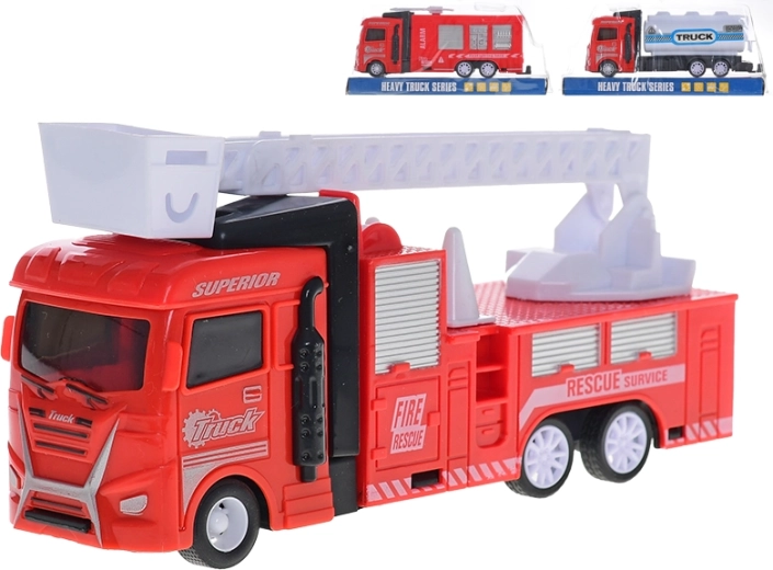 Camion cu mecanism inerțial 19 cm