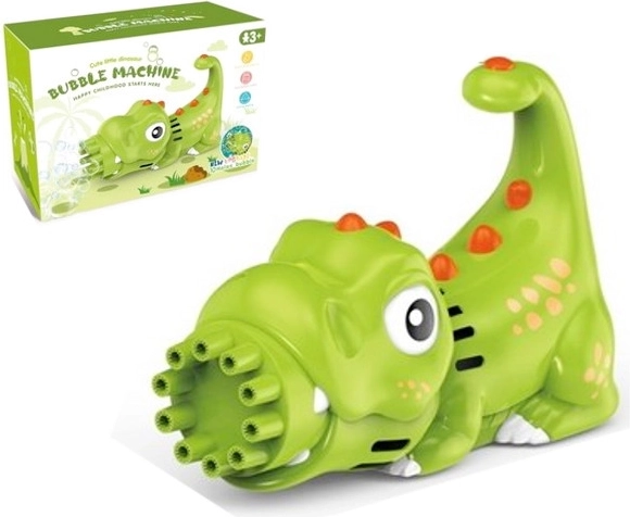 Baloane de săpun pentru copii în formă de dinozaur cu recipient pentru soluție de săpun