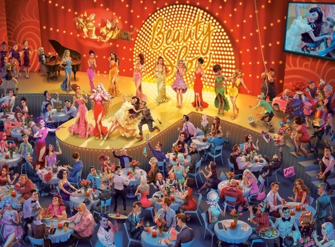 Puzzle 2000 piese Beauty Show