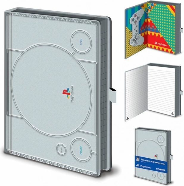 Caiet liniat premium A5 PLAYSTATION PS1