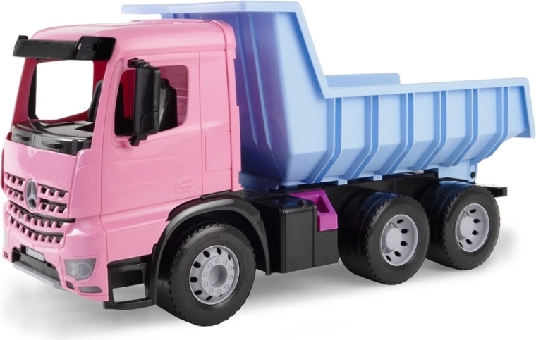 Lena GIGA Trucks autobasculant Mercedes Arocs turcoaz-roz