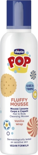 Chicco gel spumos pentru corp și păr Pop Vanilla 200 ml