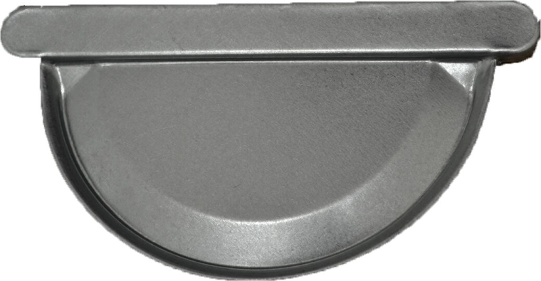 Capăt jgheab 330 mm zincat