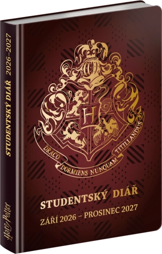 Agenda pentru elevi Harry Potter septembrie 2026 – decembrie 2027 9,8 × 14,5 cm