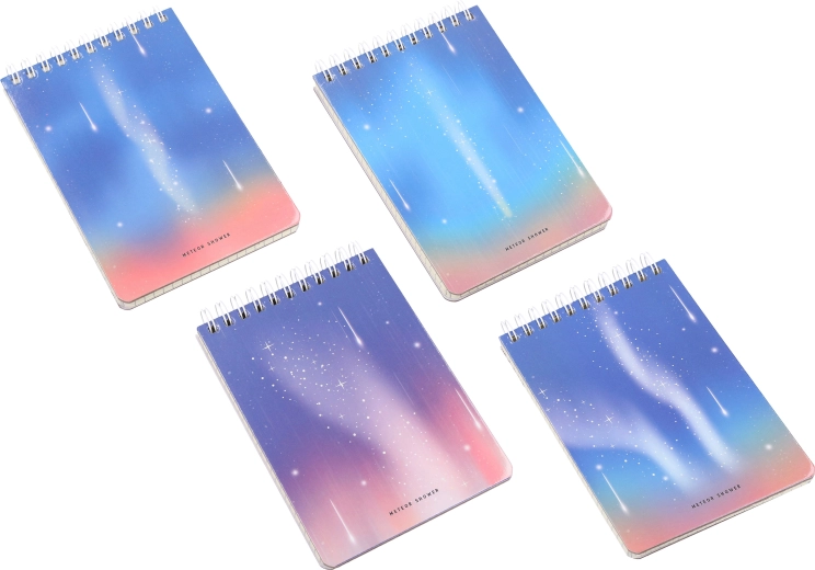 Carnet spiralat Zodiac 10 × 14 cm, 80 de pagini - 1 bucată
