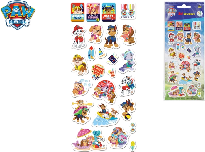 Set de autocolante 3D Paw Patrol (Patrula Cățelușilor)