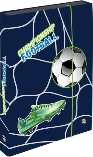 Cutie pentru caiete A5 jumbo fotbal
