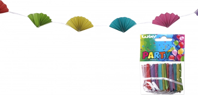 Ghirlandă de hârtie colorată 2 metri