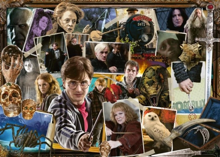 Harry Potter: Puzzle Voldemort 1000 piese