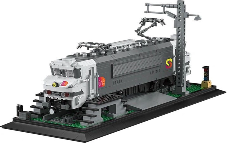 Set de construcție locomotivă 2053 piese