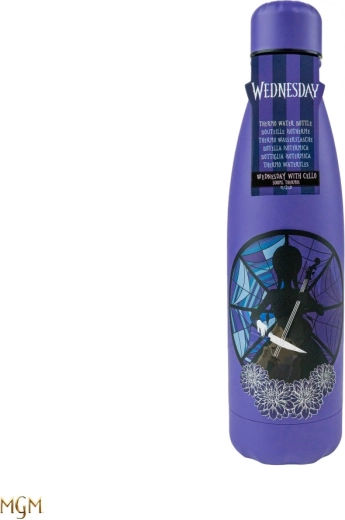 Sticlă termo din oțel inoxidabil Wednesday „Craniu” 500 ml