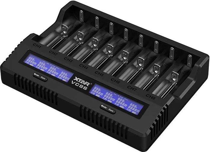 Încărcător de acumulatori XTAR VC8S