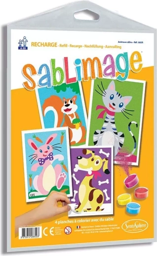 Sentosphere set de imagini Sablimage: imagini cu nisip – animale