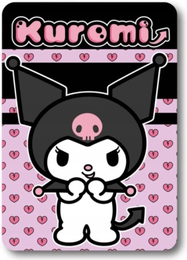 Pătură din fleece Kuromi - 1 bucată