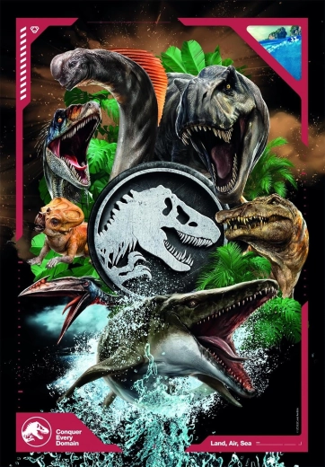 Puzzle CLEMENTONI Lumea Jurasică 180 piese