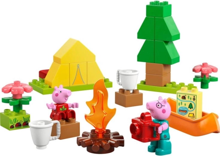 LEGO DUPLO PEPPA PIG – aventură la camping