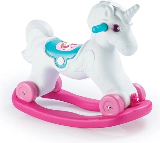 Dolu Unicorn 2în1 balansoar și vehicul de împins