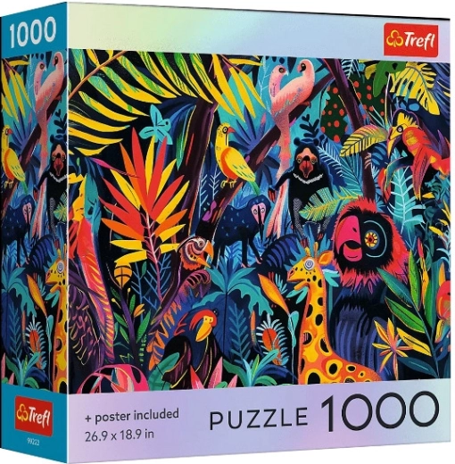 Puzzle 1000 piese – În junglă