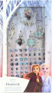 Disney Frozen 2 brățară cu pandantive și autocolante - 1 bucată
