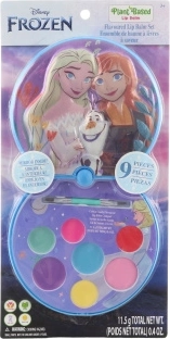 Set cosmetic pentru buze Frozen cu balsam și oglindă