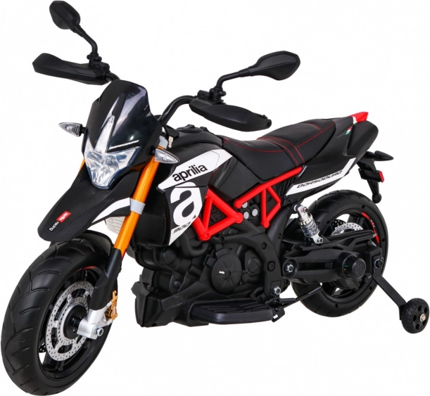 Motocicletă electrică pentru copii APRILIA – neagră