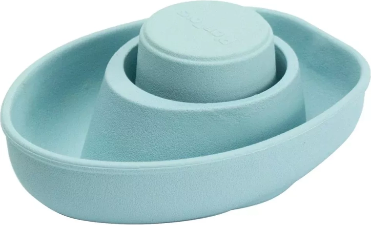 PlanToys bărcuță din cauciuc albastră - 1 bucată
