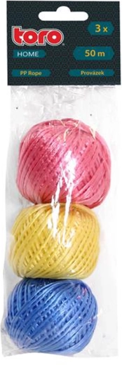 Sfoară pentru ambalare 50 m, set 3 buc