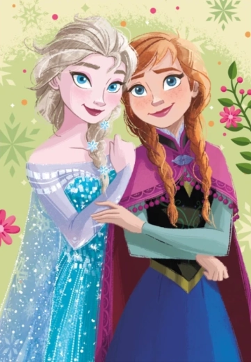 Puzzle Dino cu diamante portret de primăvară 200 piese