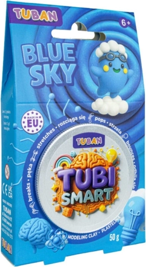 Plastilină Tubi Smart albastru Blue Sky 50 g
