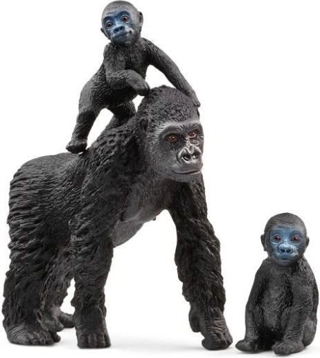 Figurine familie de gorile Wild Life