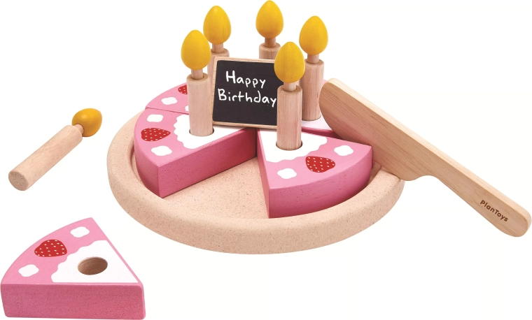 PlanToys tort aniversar din lemn