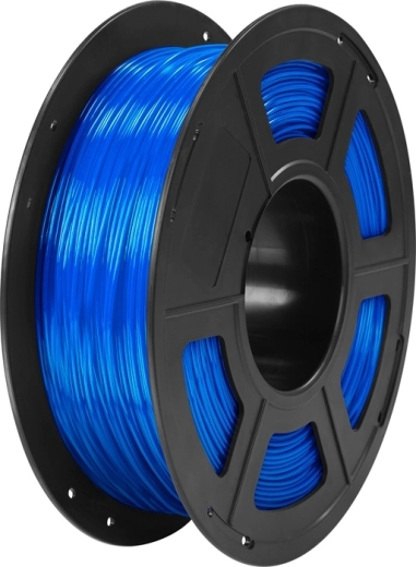 Filament Anycubic TPU albastru transparent 1 kg