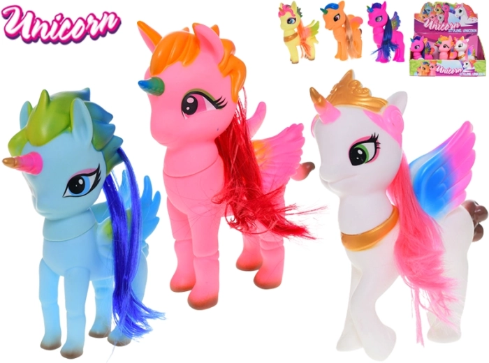 Figurină unicorn în picioare 20 cm