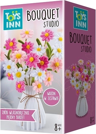 STNUX set creativ pentru realizarea unui buchet de margarete (7 buc.)