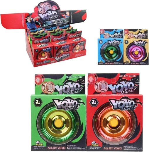 Set yo-yo în display box – 12 bucăți, diametru 6 cm