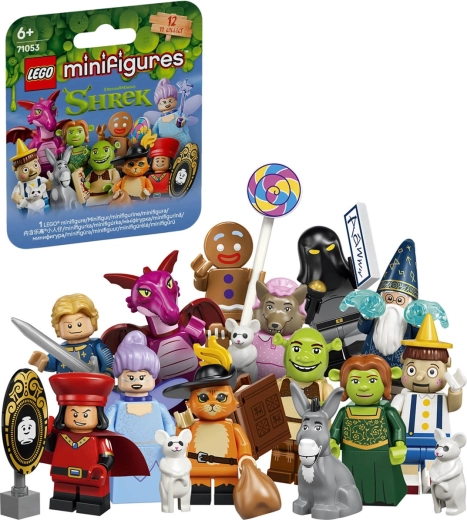 LEGO Minifigurine Shrek – cutie de colecție cu surpriză - 1 bucată
