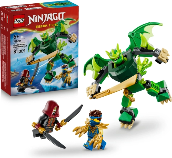 LEGO NINJAGO Mechul dragonului lui Lloyd – set de luptă