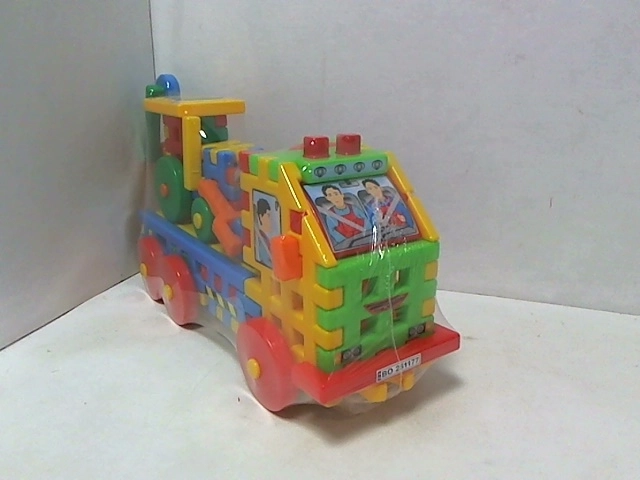 Set de construcție camion cu excavator