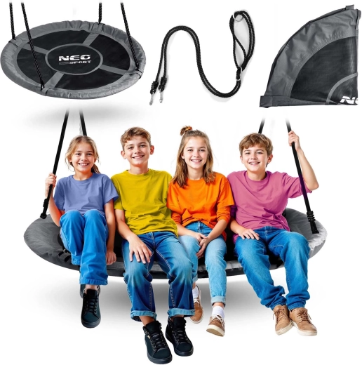 Leagăn tip cuib de barză NEO-SPORT Swingo 120 cm