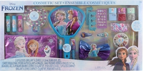 Frozen mega set cosmetic cu geantă pentru copii