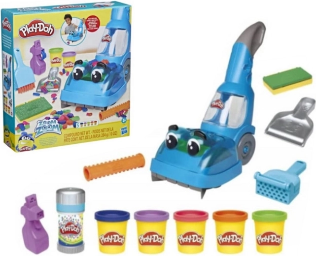 Aspirator de jucărie Play-Doh cu plastilină și accesorii