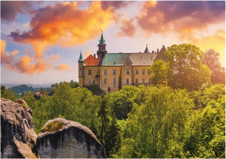 Puzzle Castelul Hrubá Skála 500 piese